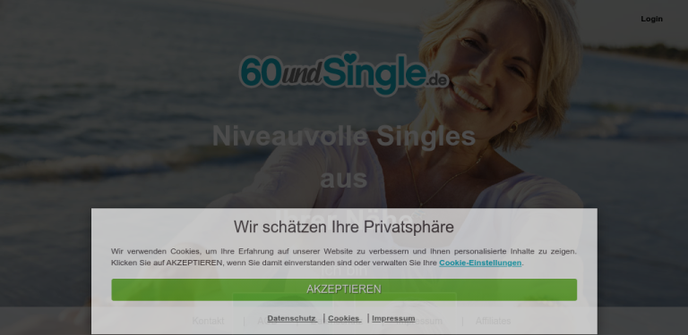 60UndSingle.de Erfahrungen Testbericht