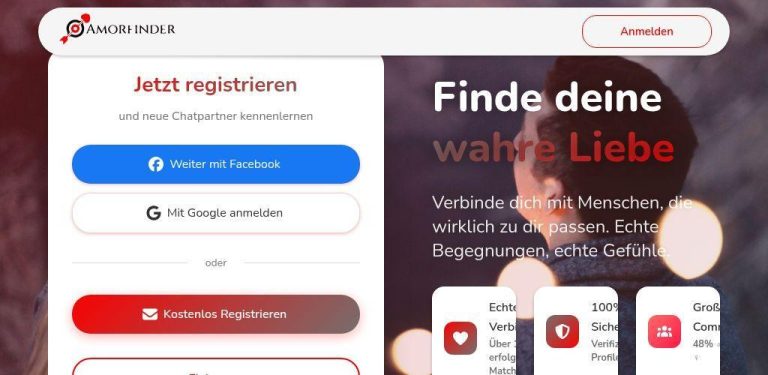 Amorfinder.de Erfahrungen